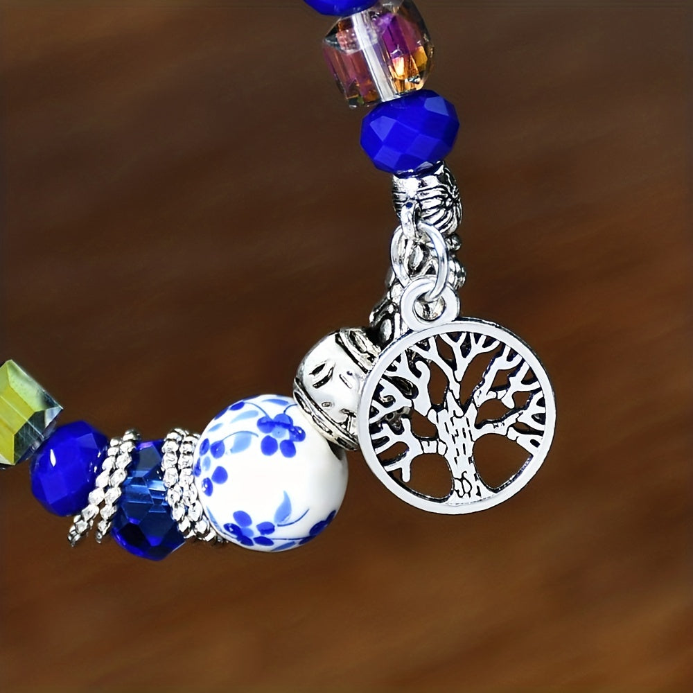 Boho Style Charm Bracelet élégant Bracelet perlé pour les femmes et les filles