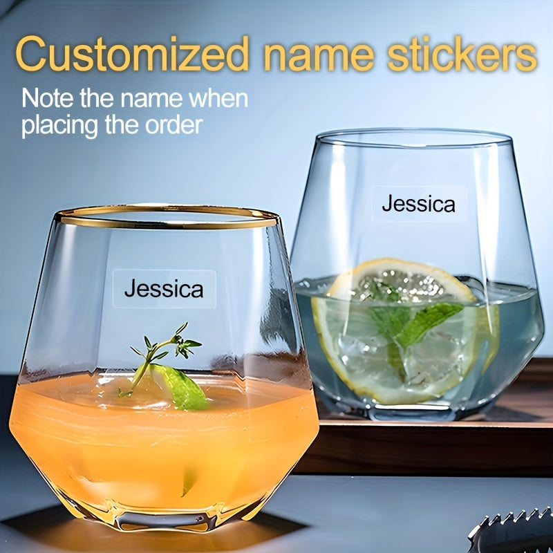 240pcs Customized Transparent Name Sticker Customized Cute Cartoon Stickers MEDIUM Size 1.18x0.43inch Personalized Waterproof Labels students Stationery School Tag