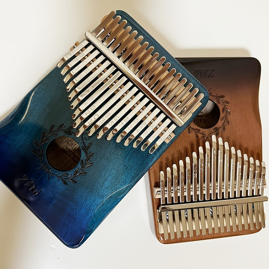 Piano de polegar Kalimba de 17 teclas: um divertido presente de instrumento musical para crianças, adultos e iniciantes!