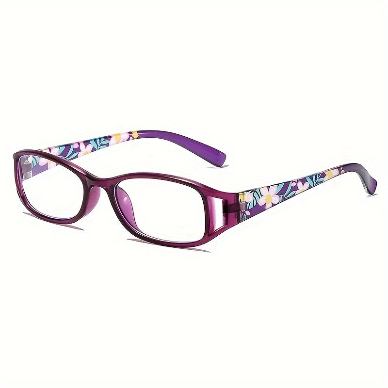 Blue Light Blocking Reading Glasses Retro Floral Presbyopic Glasses HD Readers For Women Men +1.0 To +4.0