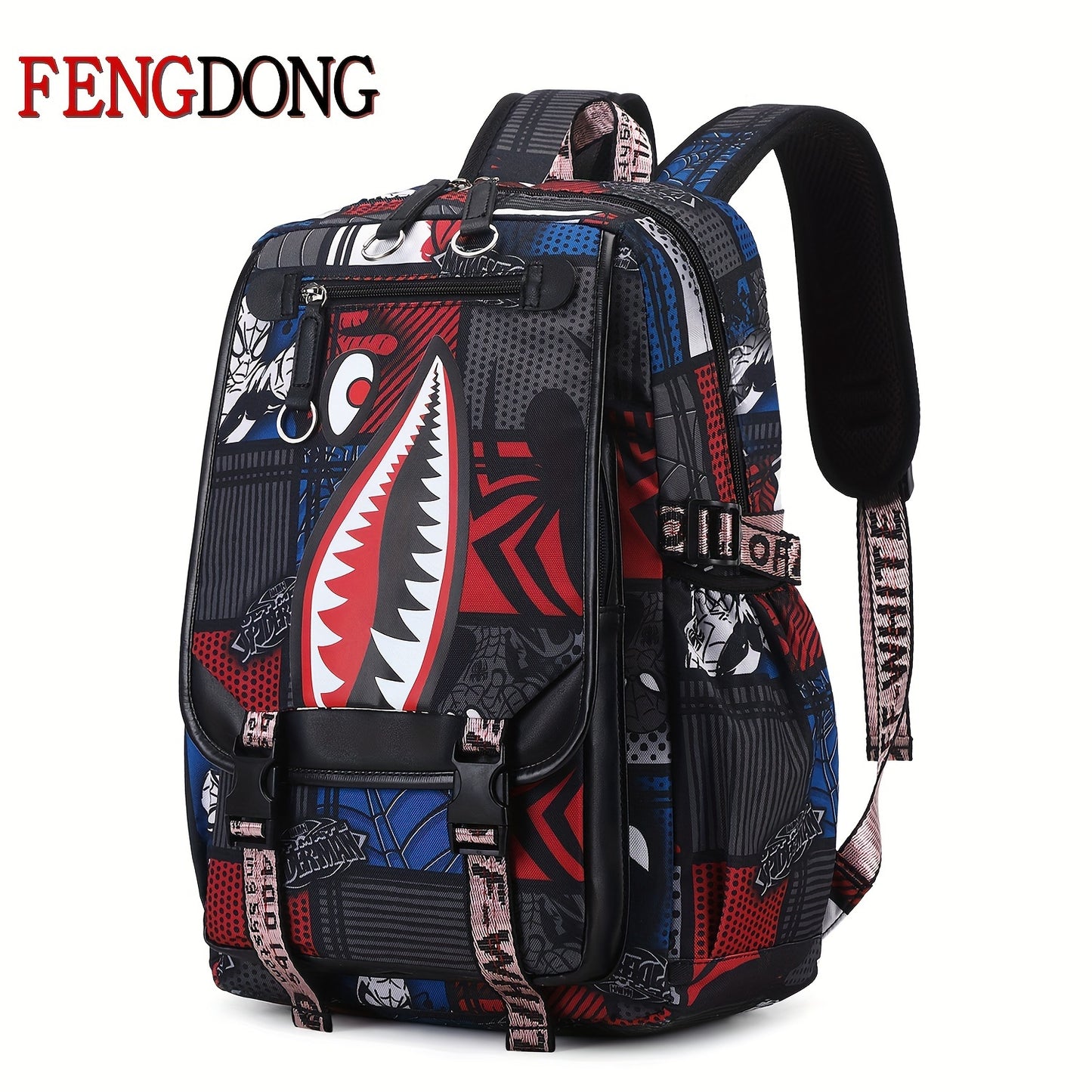 1pc Fashion Casual School Bag, Trendy Travel Backpack