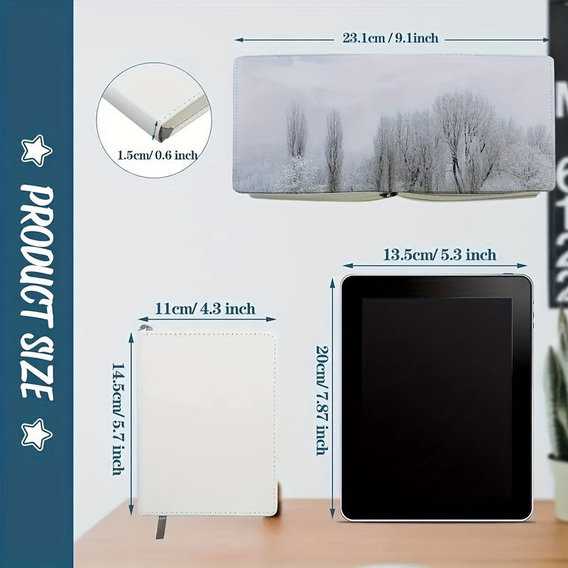 10 Stück Sublimation Notebook Blank 190 Seiten Sublimation Journal Blank, Sublimation Journal Notizbücher für Schulbüro Zubehör Imitation Faux Sublimation Notizbücher