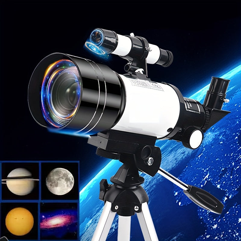 Professional High-power High-definition Large-diameter Astronomical Telescope Multi-layer Coating 250 Times Magnification Multi-layer Coating For Both Heaven And Earth Use 70MM Large Diameter