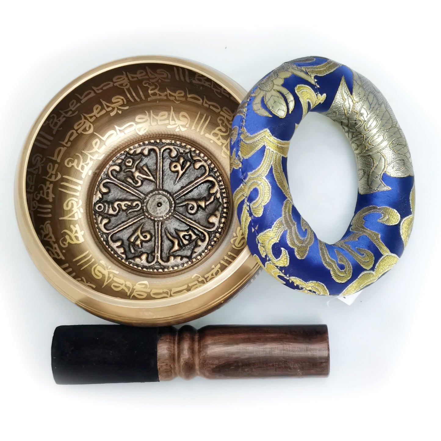 4.72inch Nepal Chakra Yoga Singing Bowl  Meditaion Bowls With Artificial Leather Stick