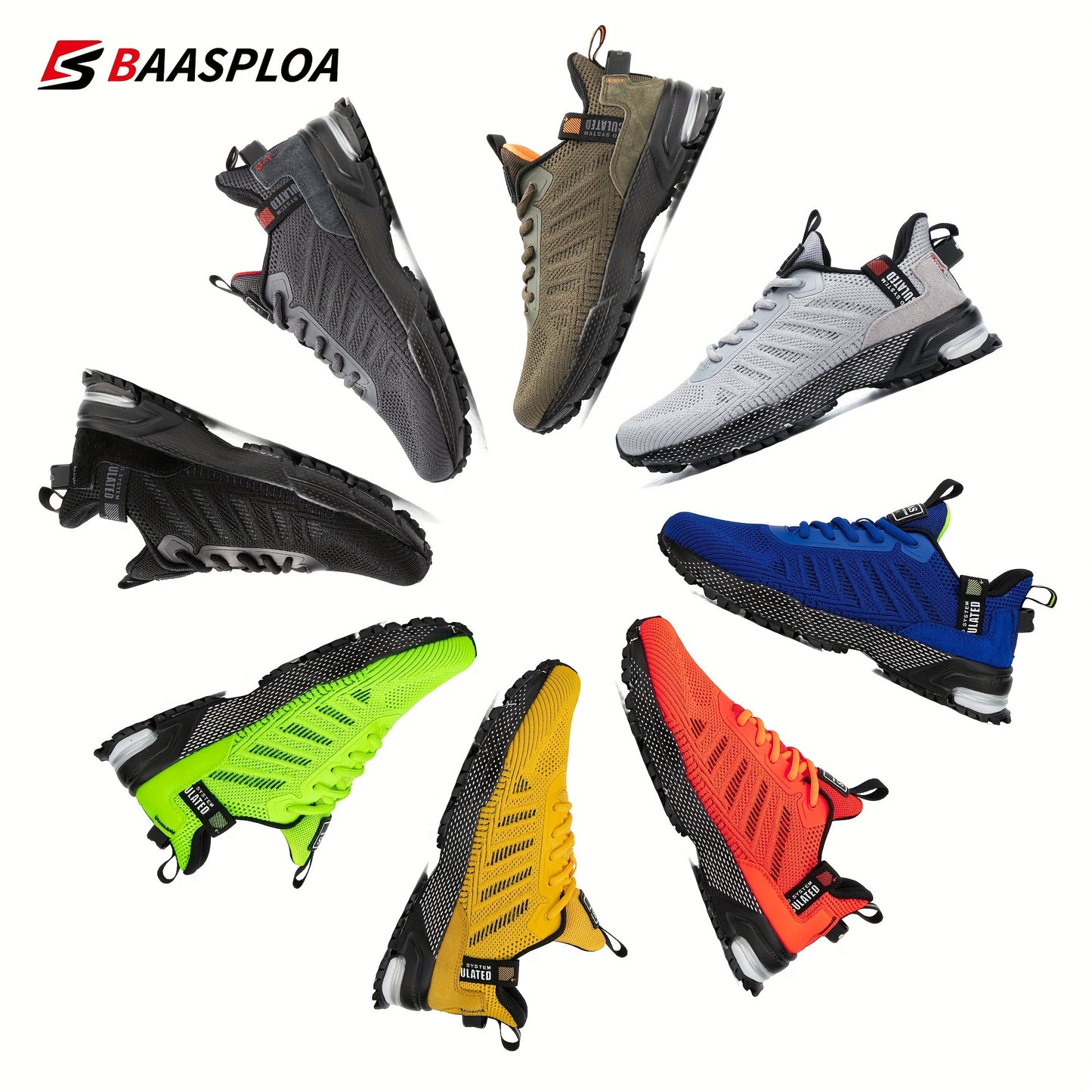 Men's Lace-up Sneakers - Athletic Shoes - Wear-resistant And Breathable - Running Basketball Workout Gym , For Halloween