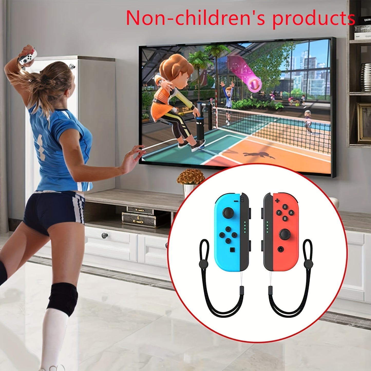 16 In 1 For Switch Sport Accessories Bundle For Switch Sports Games, Family Bundle Accessory Kit