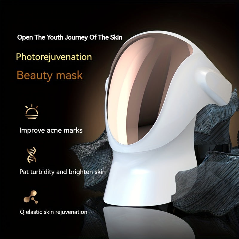 Photon Household Beauty Instrument Facial Neck Integrated Beauty Instrument For Skin Brightening Mask