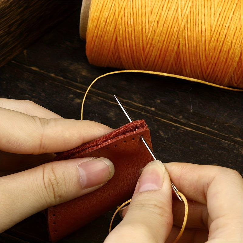 284Yards Leder nähen gewachste Gewinde-Praktischer langer Nähfaden für Leder handwerk DIY \ u002FSchuh reparabel \ u002FLeather Projekte \ u002FBookbinding