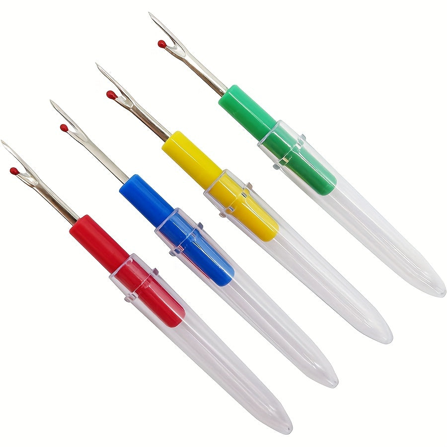 4pcs Sewing Seam Rippers, Handy Stitch Rippers For Sewing Crafting Removing Threads Tools