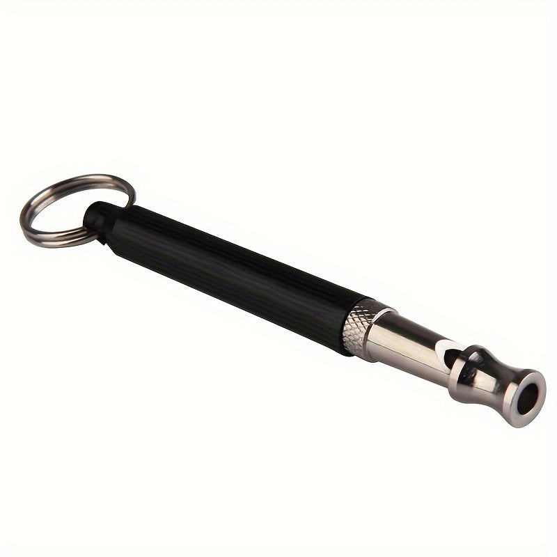 2pcs Stop Barking Dog Whistle, Silbato de perro silencioso ultrasónico ajustable, Silbato profesional del entrenamiento del perro de la recuperación