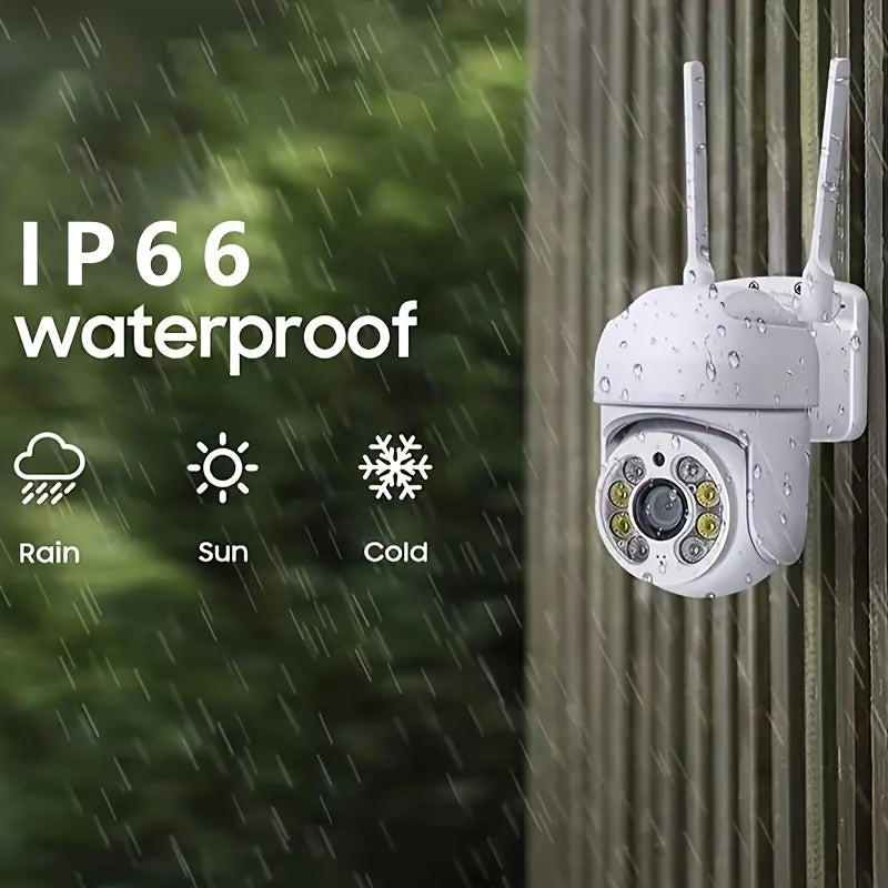 2MP HD WIFI IP Camera Outdoor Security Color Night Vision 2MP Wireless Video Surveillance Cameras Smart Human Detection ICsee