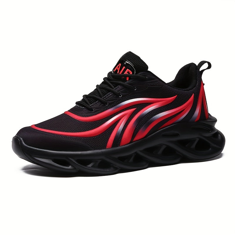 Sneakers à lame à lacets pour hommes-Chaussures de sport-Léger et respirant-Running Basketball Workout Gym