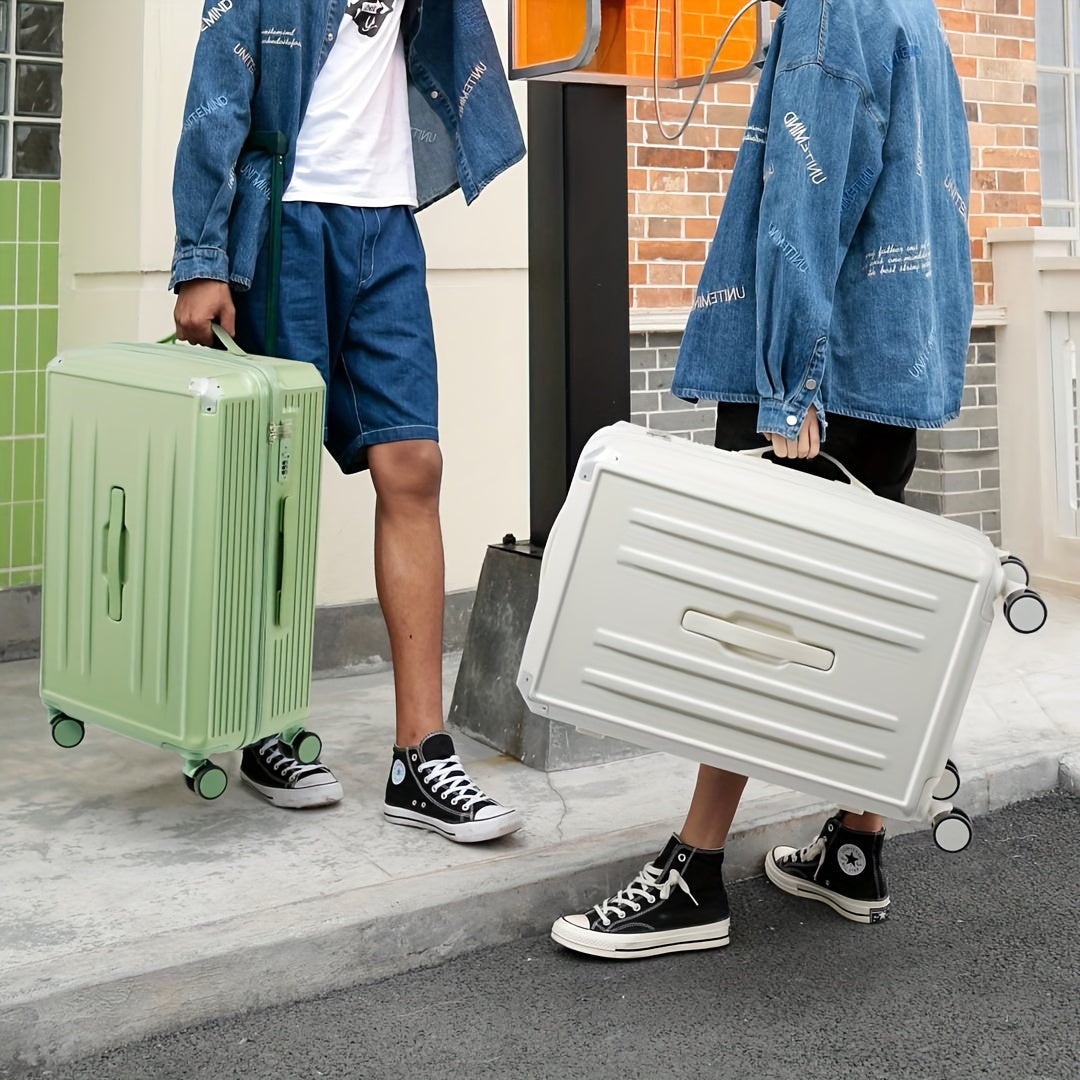 20\u002F24\u002F28 Inch Trolley Suitcase, Functional Large Capacity Luggage, Travel Suitcase With Spinner Wheel & Password Lock