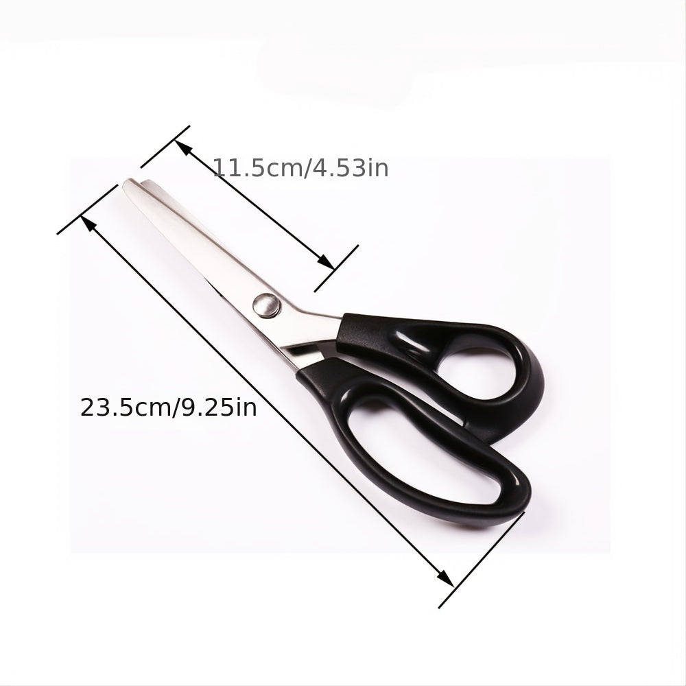 1pc Scissors Sewing Embroidery Fabric Zigzag Shape Craft Cut Dressmaking Leather Handicraft DIY Tool