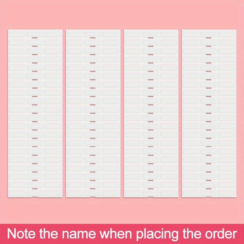 240pcs Customized Transparent Name Sticker Customized Cute Cartoon Stickers MEDIUM Size 1.18x0.43inch Personalized Waterproof Labels students Stationery School Tag