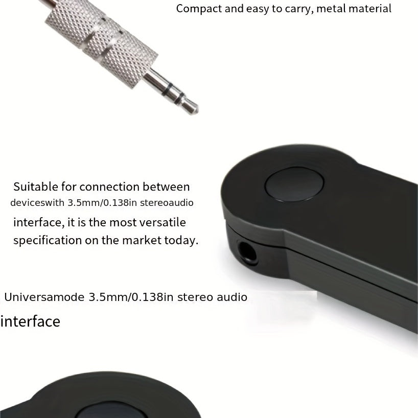 Aux auto BT empfänger 3,5mm Wireless 4.0 Adapter Audio Empfänger Konverter