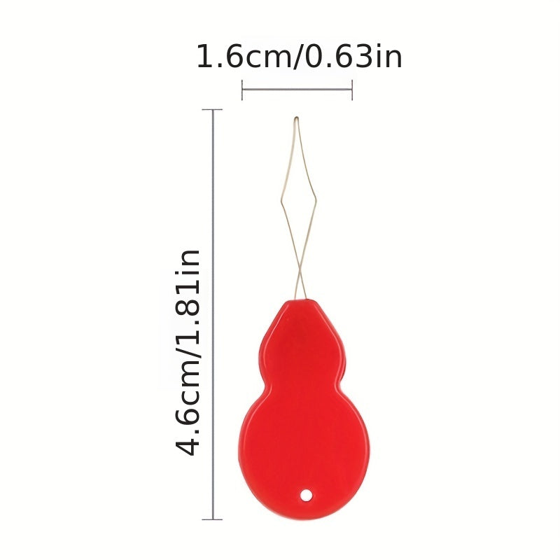 2 \ u002F5 \ u002F10pcs Enhebradores de agujas de plástico, herramienta de costura de máquina de mano para coser artesanía, artesanía de punto, acolchado, arte de bricolaje, color al azar