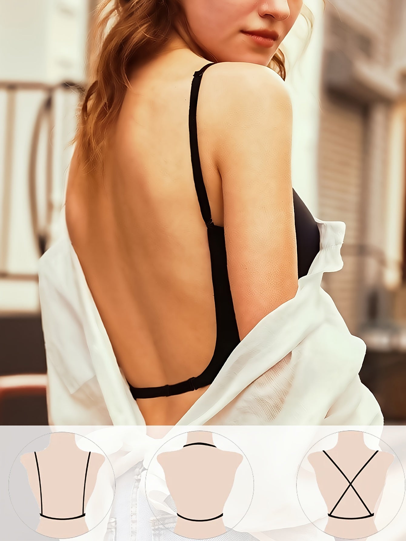 Soutien-gorge sans fil solide simple, soutien-gorge Push Up confortable et respirant, lingerie et sous-vêtements pour femmes