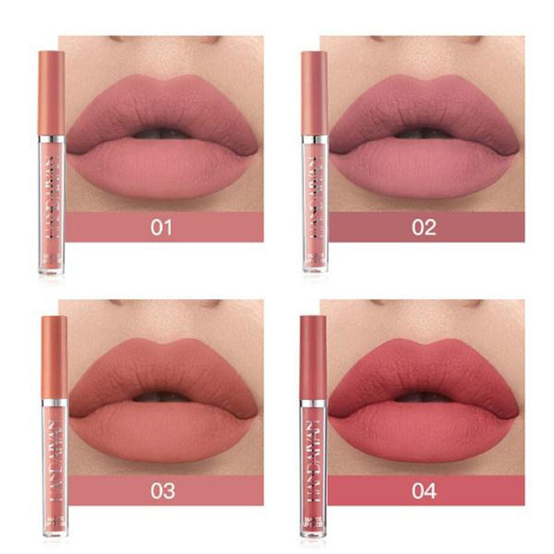 6 Pcs\u002FSet New Long Lasting Waterproof Lipstick Set Women Lips Makeup Cosmetic