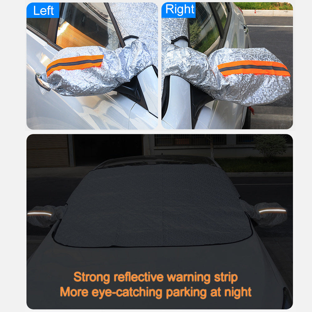 Protect Your Car from All Weather Conditions with this Waterproof, UV & Snow Resistant Cover + Built-in Magnetic Suction!