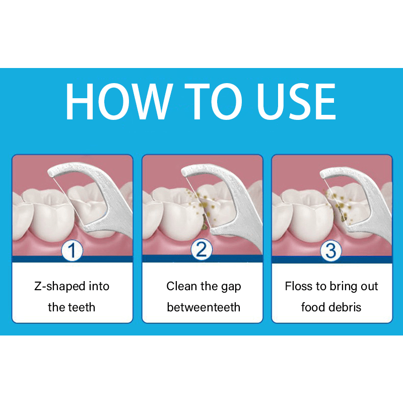 Kit de limpeza dentária profissional de aço inoxidável 7pcs - palitos reutilizáveis, fio dental portátil e limpador de dentes - perfeito para uso doméstico!