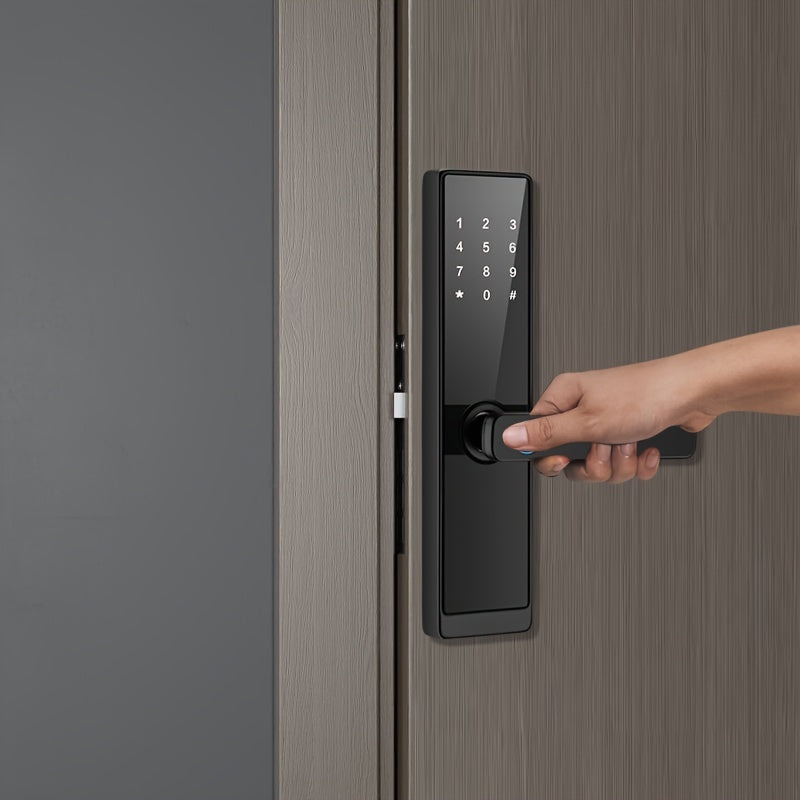 WAFU Tuya Smart D'empreintes Digitales Serrure De Porte D'entrée Sans Clé Serrure De Porte Pour La Maison Hôtel Bureau Numérique Serrure De Porte Électrique