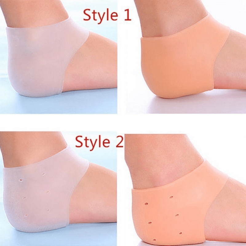 Silicone Foot Care Moisturizing Gel Heel Socks For Cracked Foot Skin, Foot Pedicure Care Tool