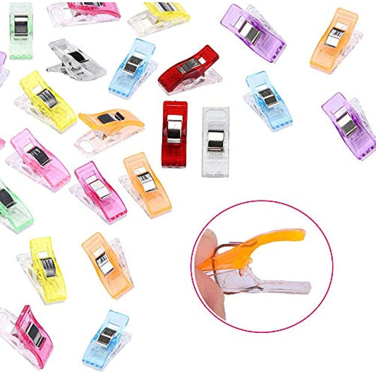50pcs\u002Fset Colorful Sewing Clips For Quilting Crafting,Multipurpose Quilting Clips For Sew Binding Sewing Craft