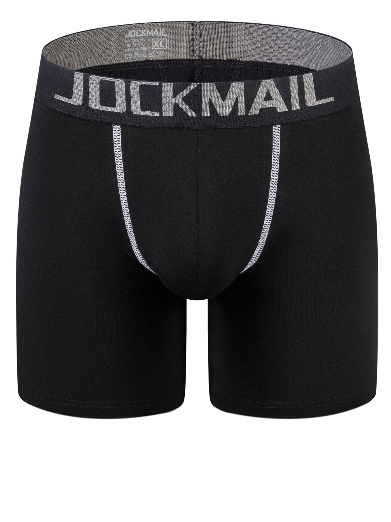 Removable Hip Pad, Men's Stretch Boxer Briefs, Breathable Comfy Underwear