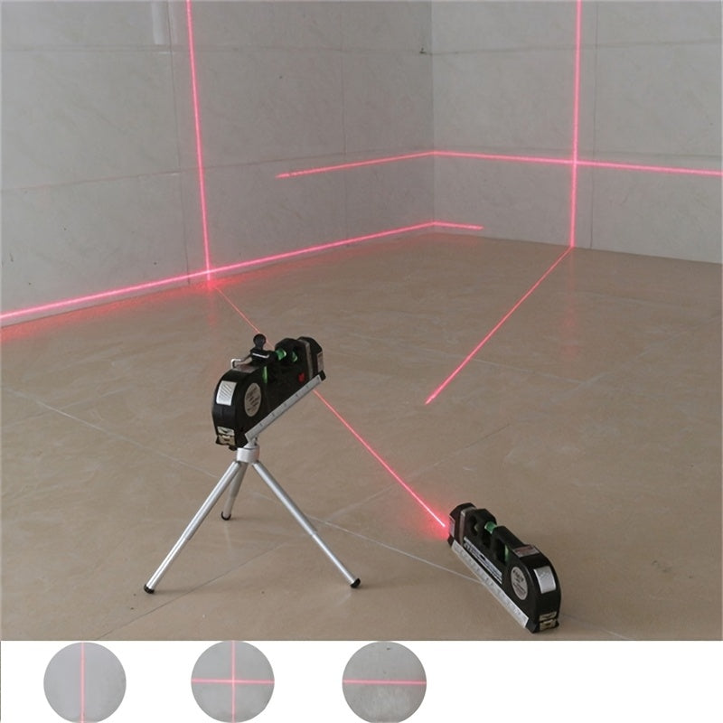 Meça com precisão seus projetos com este nível de laser multifuncional!