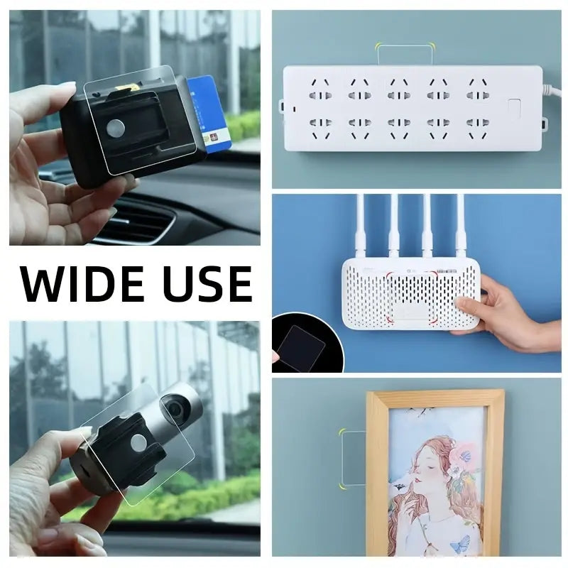 50pcs Heavy Duty Double Sided Adhesive Tape: Hang Pictures & Carpets Effortlessly & Removably!