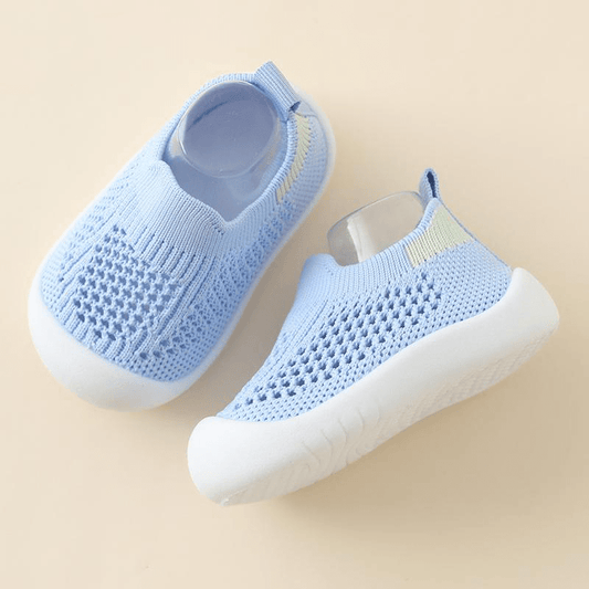 Boys And Girls Mesh Breathable Toddler Shoes, Wear-resistant Non Slip Comfortable Slip On Sneakers, Summer