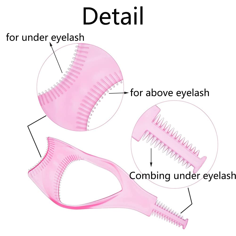 3Pcs\u002F5pcs Lash Buddy Mascara Shield Guard Lash Applicator Makeup Cosmetic Eyelash Tool, Eyelash Tool Upper Lower Eye Lash Mascara Guard Applicator