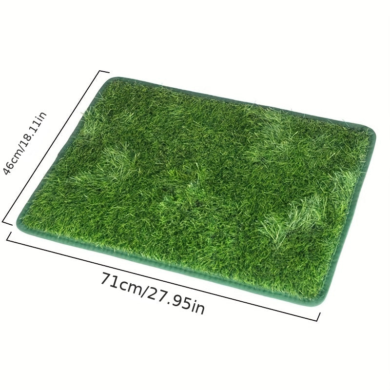 Artificial Grass Pad Dog Grass Mat, Breathable And Washable Dog Potty Training Mat For Outdoor, Reusable Dog Pee Grass Pad