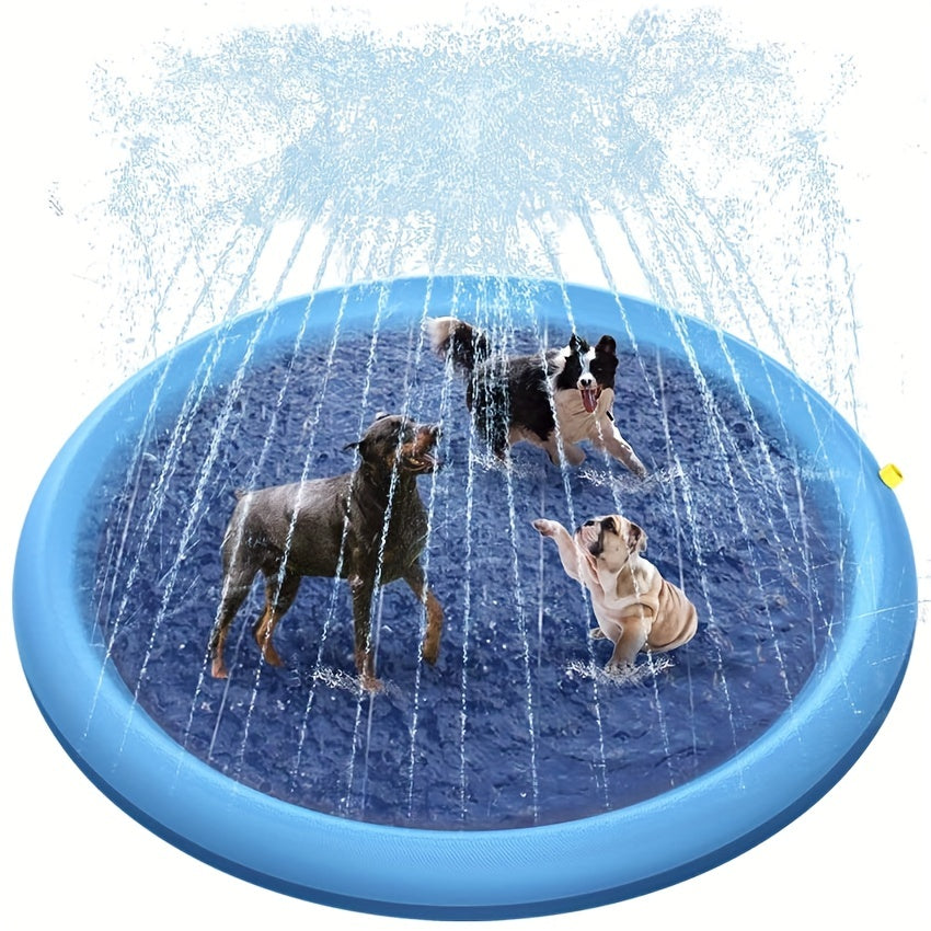 1 Stück Faltbare Haustier Spray Verdickte Pad Hunde bad Pool Verdickt Dauerhafte Badewanne Haustier Sommer Outdoor Wasser Bade versorgung