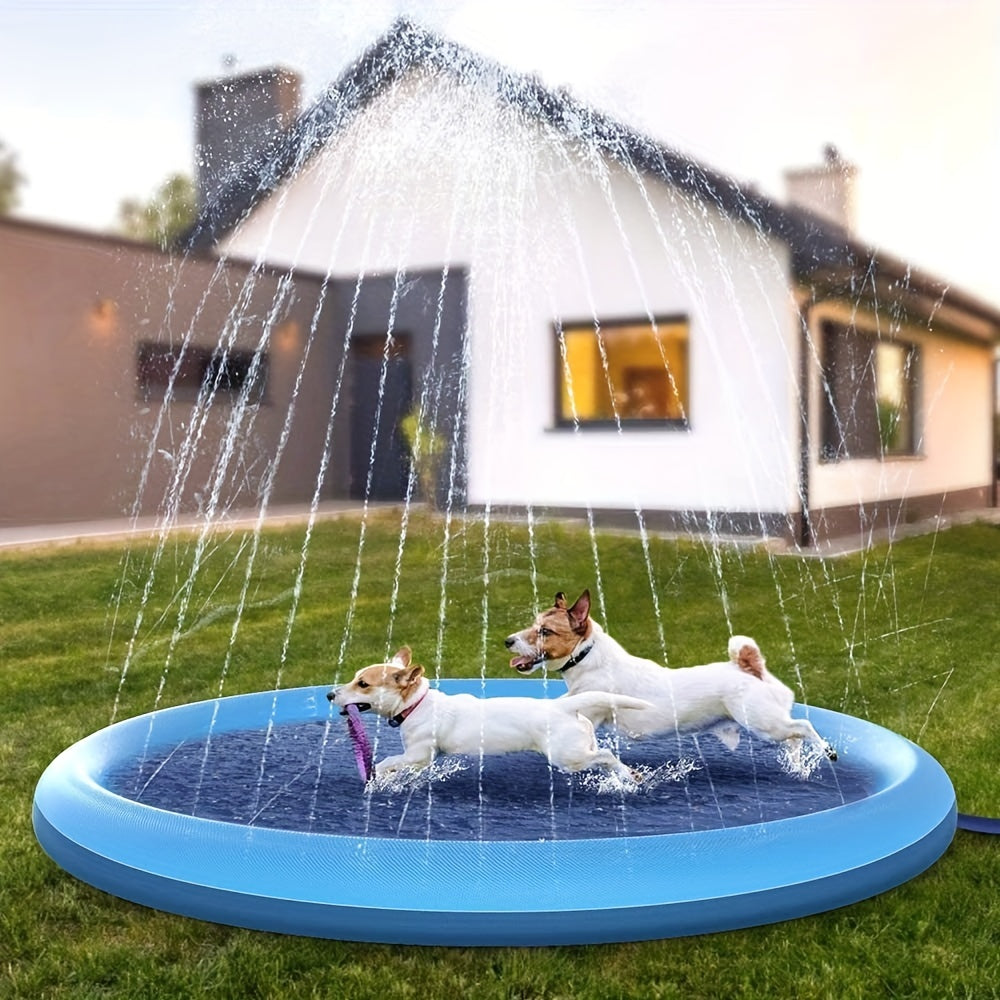 1 Stück Faltbare Haustier Spray Verdickte Pad Hunde bad Pool Verdickt Dauerhafte Badewanne Haustier Sommer Outdoor Wasser Bade versorgung