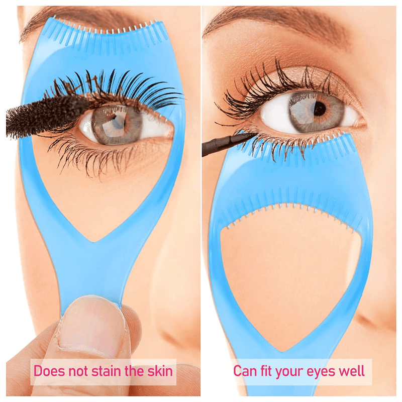 3pcs \ u002F5pcs Lash Buddy Mascara Shield Guard-Protégez vos yeux et vos cils avec cet applicateur de cils facile à utiliser