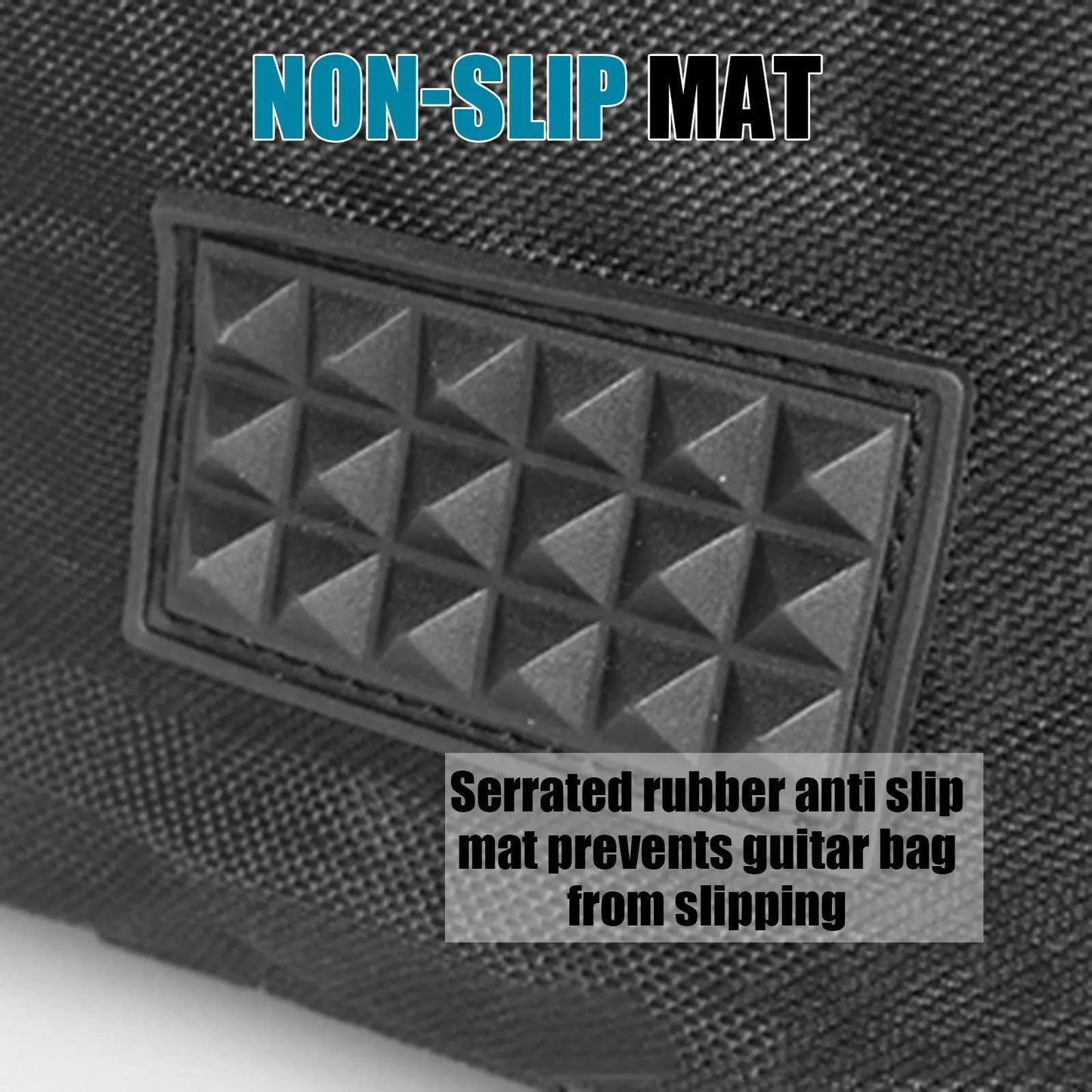 Guitar Big Bag 41 Inch 0.25 Inch Sponge Padding Water Resistent Dual Adjustable Shoulder Strap Guitar Case