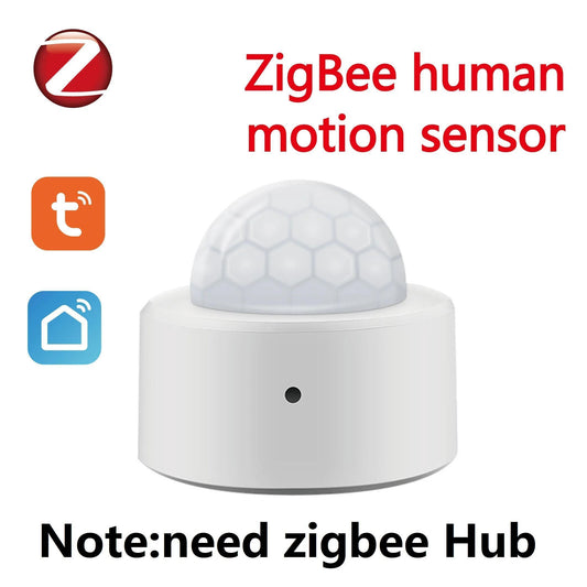 Tuya zigbee sensor de movimento humano casa inteligente pir sensor de movimento detector segurança vida inteligente funciona com alexa google casa