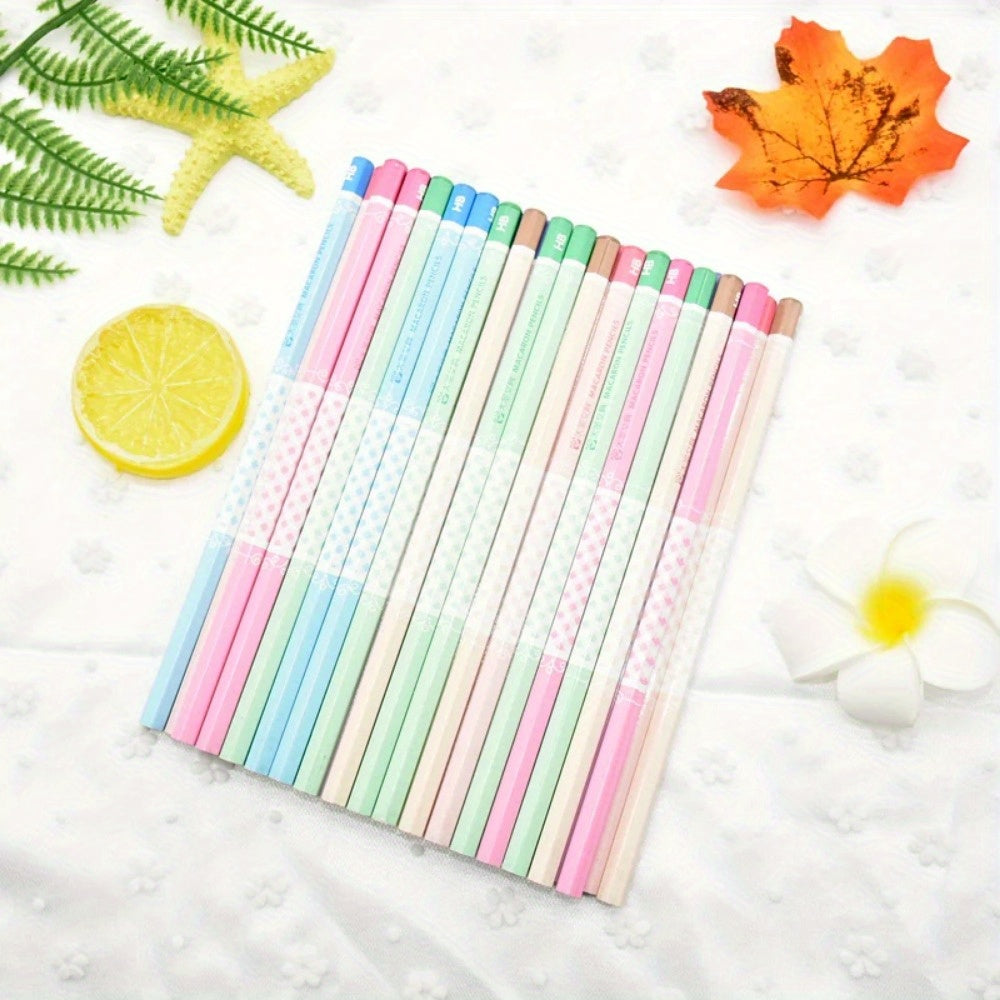 50pcs\u002Fset  Kawaii Wood Pencils HB Graphite Pencil For School Office Supplies Stationery Cute Environmental HB Pencil