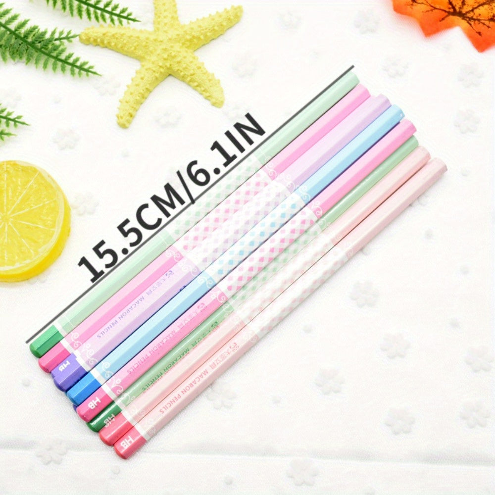 50pcs\u002Fset  Kawaii Wood Pencils HB Graphite Pencil For School Office Supplies Stationery Cute Environmental HB Pencil