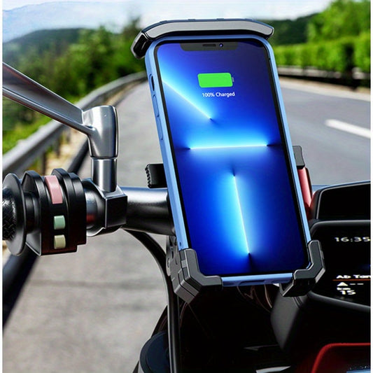 Outdoor Cycling Electric Bicycle Bicycle Navigation Bracket Motorcycle Shockproof Bracket