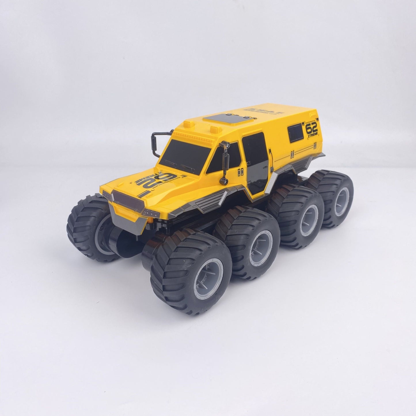 2.4GHZ 8-Wheel Off-road Amphibious Stunt Vehicle With High Speed Running, All Terrains Available, Waterproof Design, Long Running Distance, Birthday Christmas Gifts Toy Car