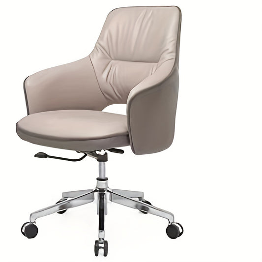 1pc Business Office Computer Chair, Fashion Office Lifting Study Chair, 360° All-round Rotation, Free Adjustment, Ergonomic Design, With High-density Sponge, Strong Rebound, Strong Support