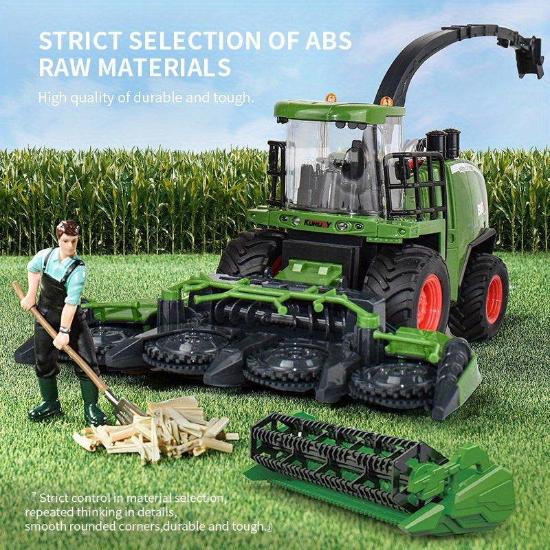 Combine Harvester Tractor Toy With Sounds And Lights