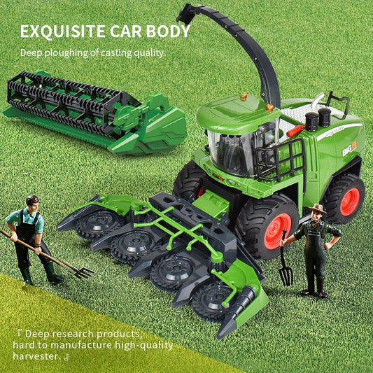 Combine Harvester Tractor Toy With Sounds And Lights