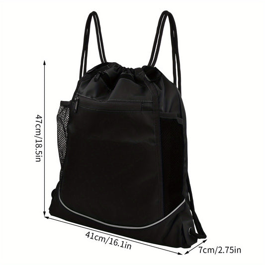 Simple Drawstring Bags Gym Bags, Large Capacity Casual Storage Bag, Outdoor Sport Bag