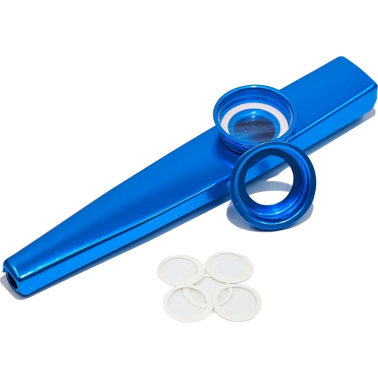 6-Color Aluminum Alloy Kazoo Set: Add Musical Accompaniment to Your Guitar, Ukulele, Violin, or Piano Keyboard!