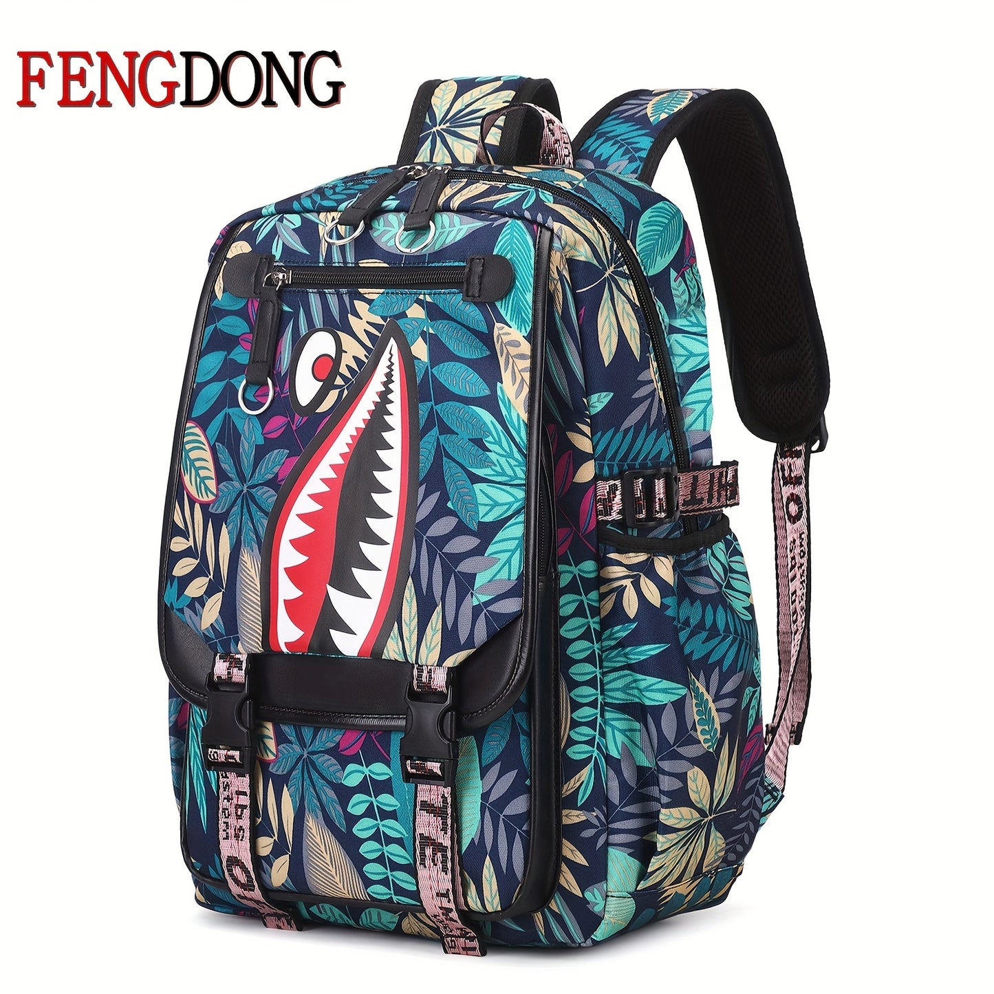 1pc Fashion Casual School Bag, Trendy Travel Backpack