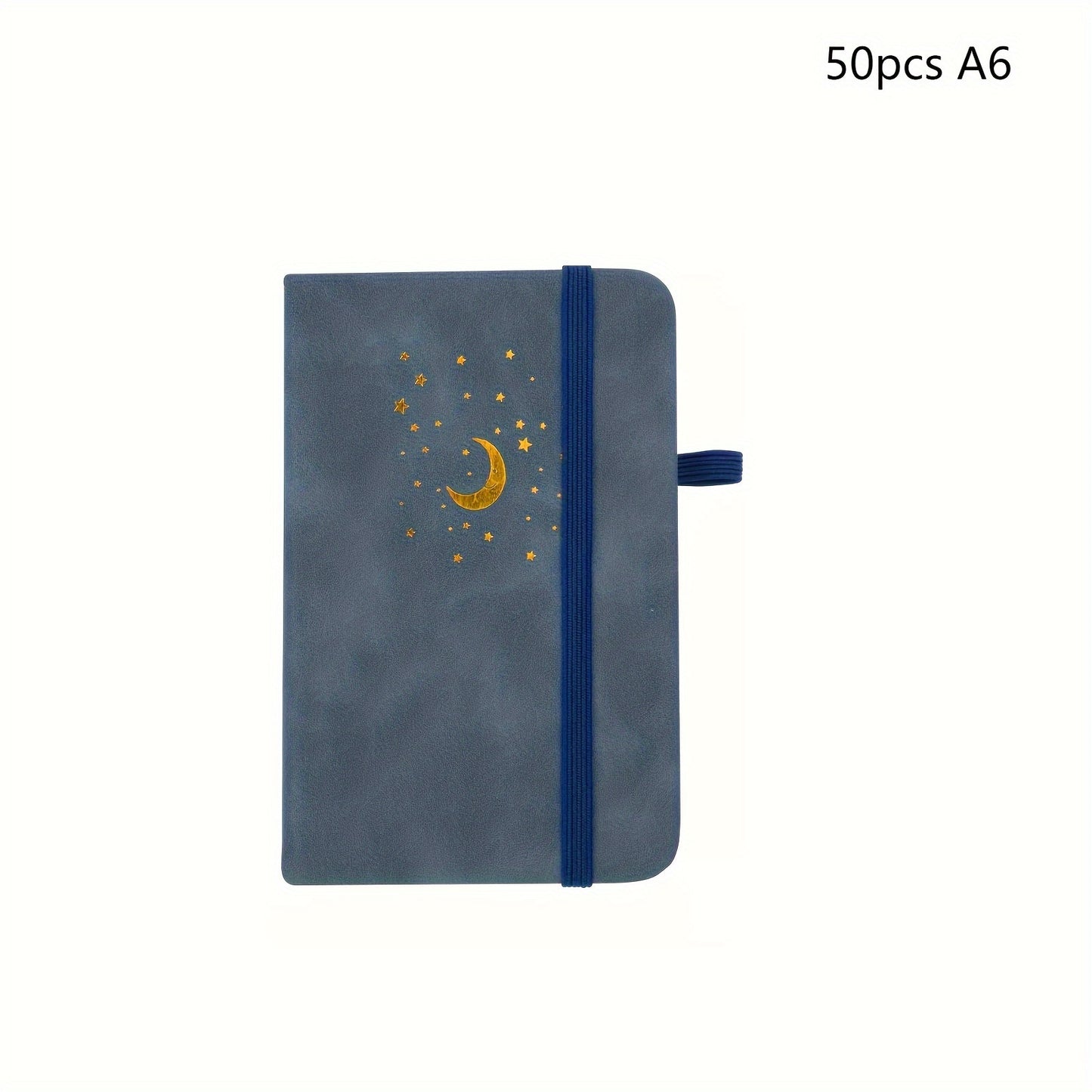 Caderno 50pcs, caderno de diário A6, caderno simples para escritório e escola